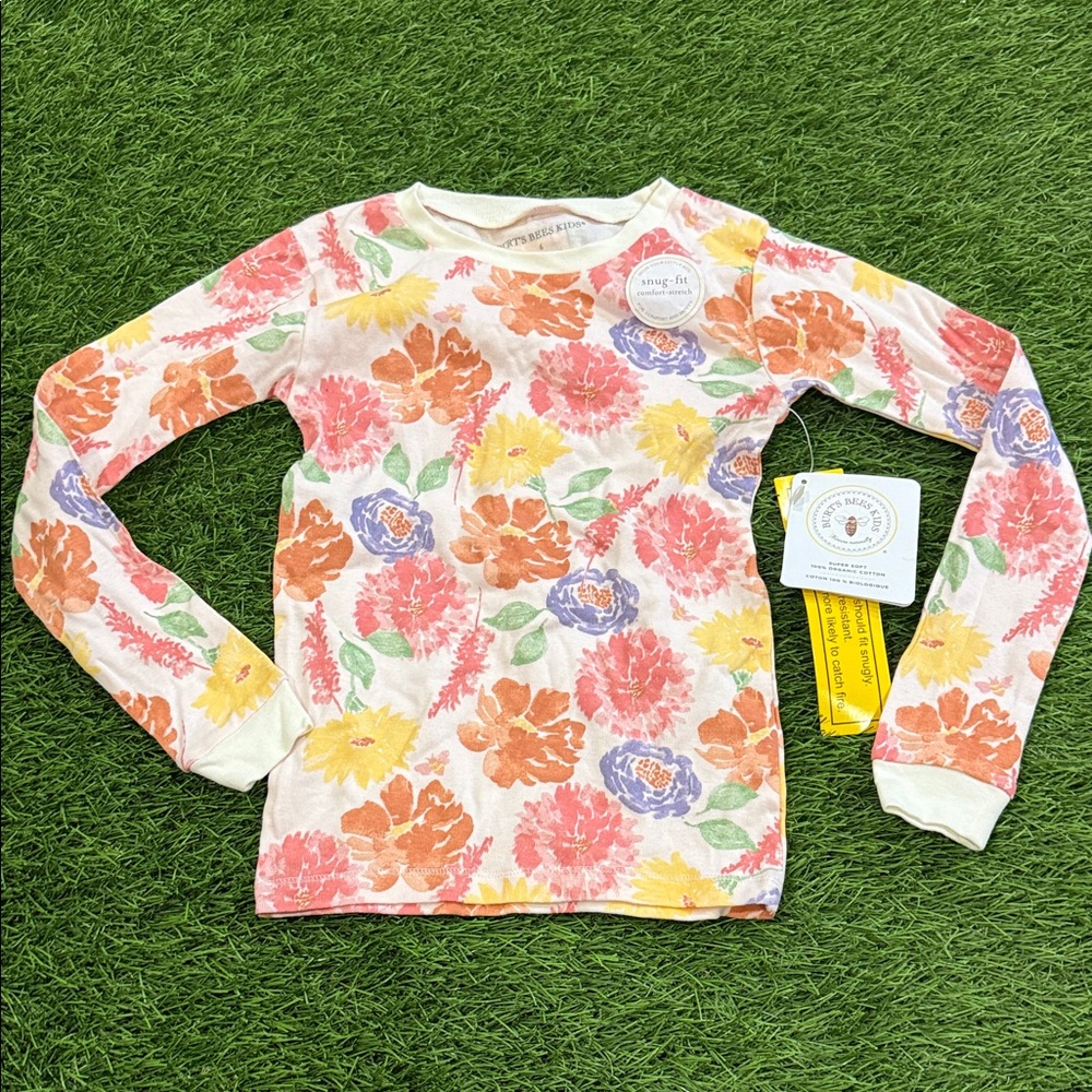 Burt’s Bees Fitted Pajama Top - top Only